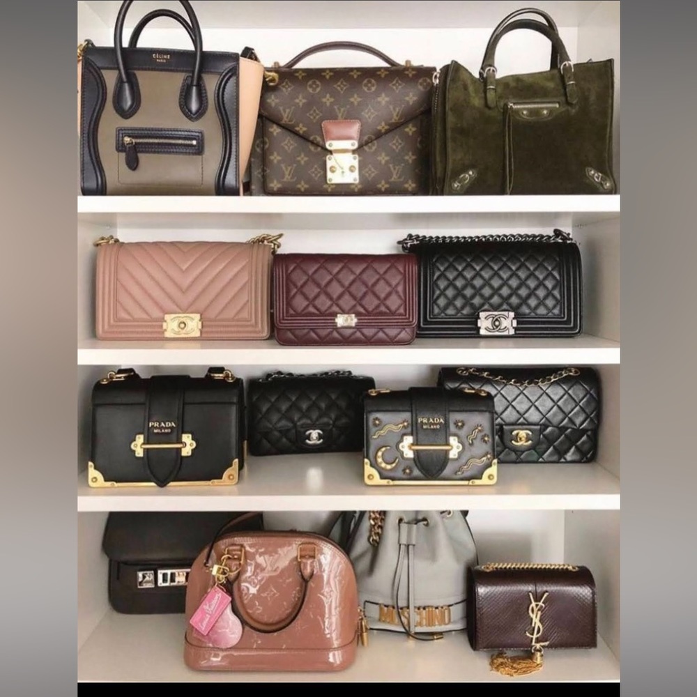 My love for designer bags ❌❤️❤️🥂👜🎒🧳